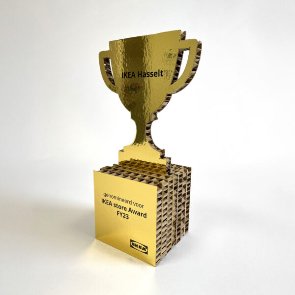 Award, Ikea, honingraat, karton